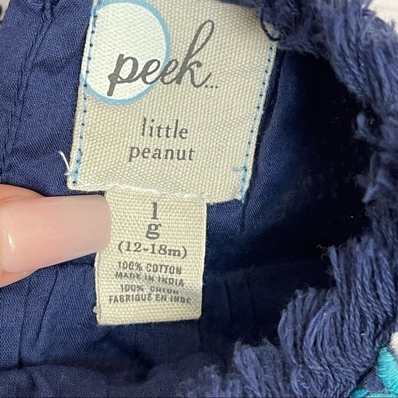 Peek Short Sleeve Embroidered Bohemian Dress Size 12-18 months - Picture 7 of 8